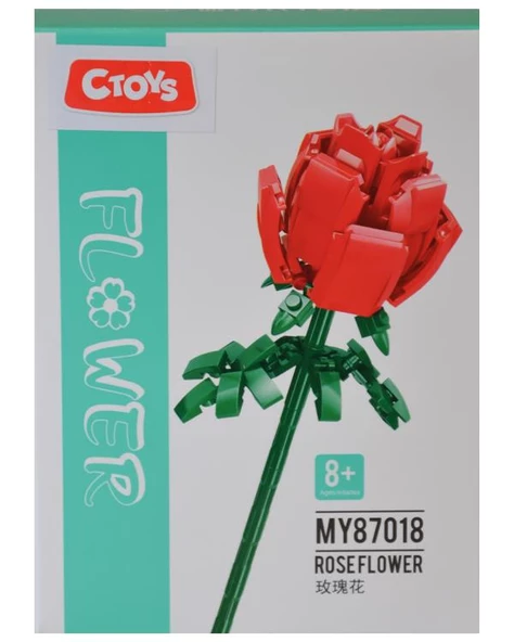Ctoys Rose Flower Block MY87018 ürün görseli 1