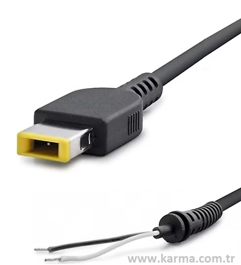 Lenovo Yoga USB KARE UC Notebook Adaptörü Tamir Kablosu (180W ve Üzeri uyumlu) ürün görseli 1
