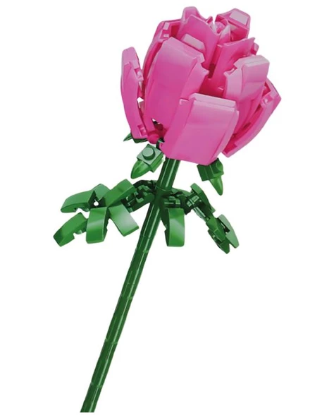 Ctoys Rose Flower Block MY87017 - Resim 2