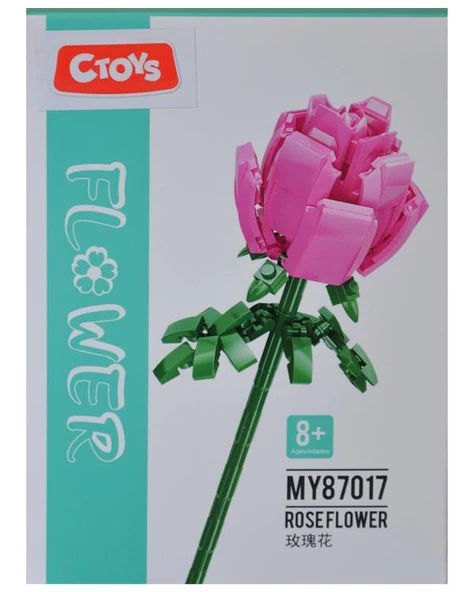 Ctoys Rose Flower Block MY87017 ürün görseli 1
