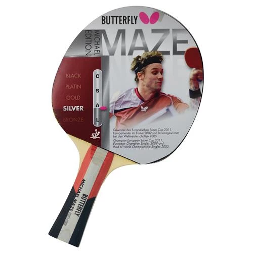Butterfly Maze Silver ITTF Onaylı Masa Tenisi Raketi - 85060 ürün görseli 1