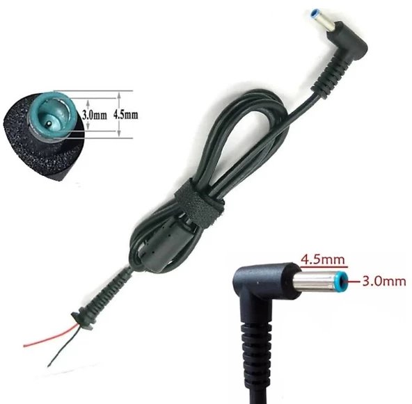 4.5mm*3.0mm Asus Notebook Adaptörü Tamir Kablosu (Kablo Ucu) ürün görseli 1