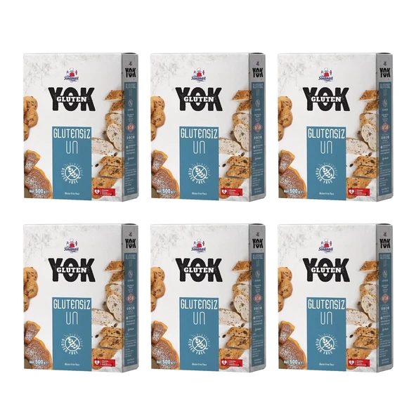 Sinangil Glutensiz Un 500 gr x 6 Adet ürün görseli 1