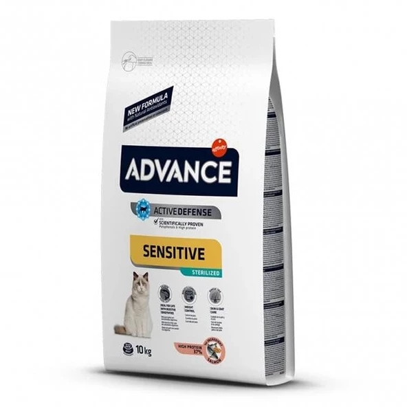 Advance Somonlu Kısırlaştırılmış Kedi Maması 10 Kg ürün görseli 1