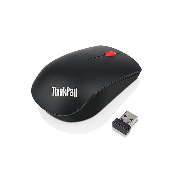 Lenovo 4X30M56887 Nano Alıcılı Kablosuz Siyah Thinkpad Mouse ürün görseli 1