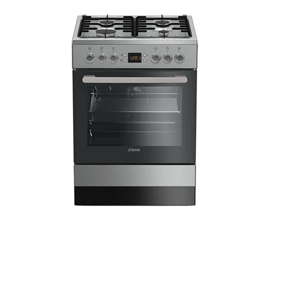 ALTUS  AL 585 GTI 65 L Multifonksiyonel Dijital Inox Ocaklı Fırın ürün görseli 1