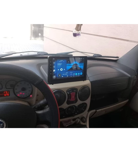 FOR-X Fiat Doblo 2000-2010 Arası-9''hd-Android 2gb RAM-32GB-WİFİ-KABLOSUZ Carplay-Fm-Mp3-Mp4-Bt-Hd Kameralı-Multimedya Teyp ürün görseli 1