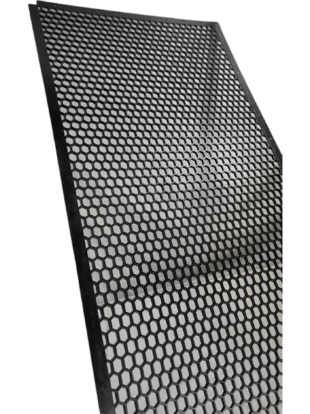 Bal Peteği Abs Plastik Panjur Teli 98x22 cm Siyah ürün görseli 1