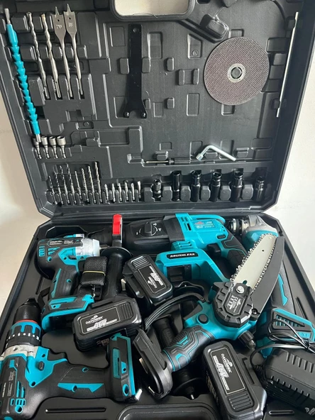 matkap seti 5 li set mükemel kalite 36vF  ( assur  ) ürün görseli 1