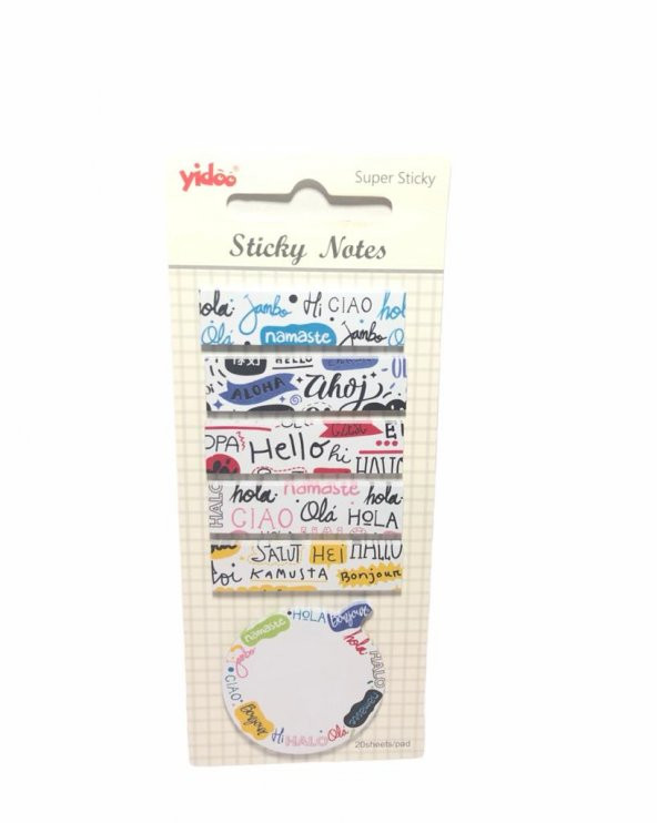 Sticky Notes Yapışkanlı Not Kağıtları SN5104-7 ürün görseli 1