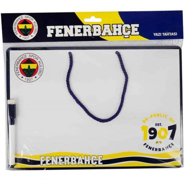 FENERBAHCE YAZI TAHTASI CARPIM TABLOLU 21x30cm ürün görseli 1