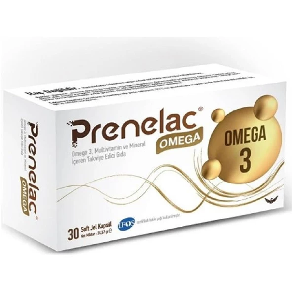 Prenelac Omega 30 Soft Jel Kapsül ürün görseli 1