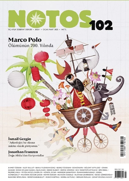 Notos Dergi 102.Sayı Ocak-Mart 2025 ürün görseli 1