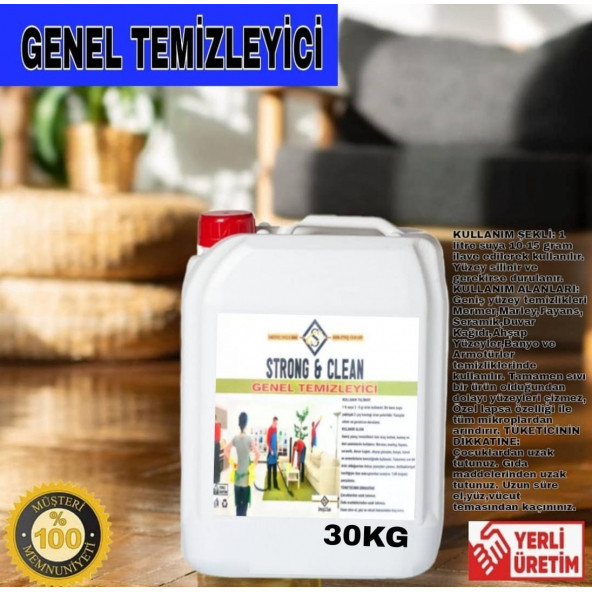 Genel Temizleyici 30kg ürün görseli 1