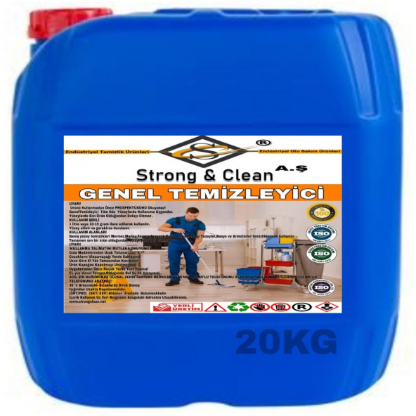 Genel Temizleyici 20kg ürün görseli 1