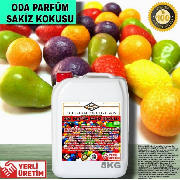 Oda Parfüm Sakız Kokulu 5kg ürün görseli 1