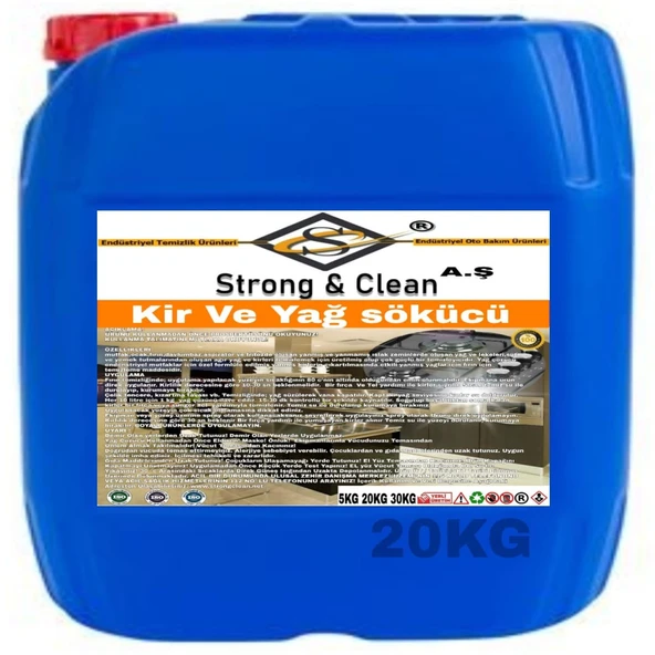 Kir Ve Yağ Çöz  20KG ürün görseli 1