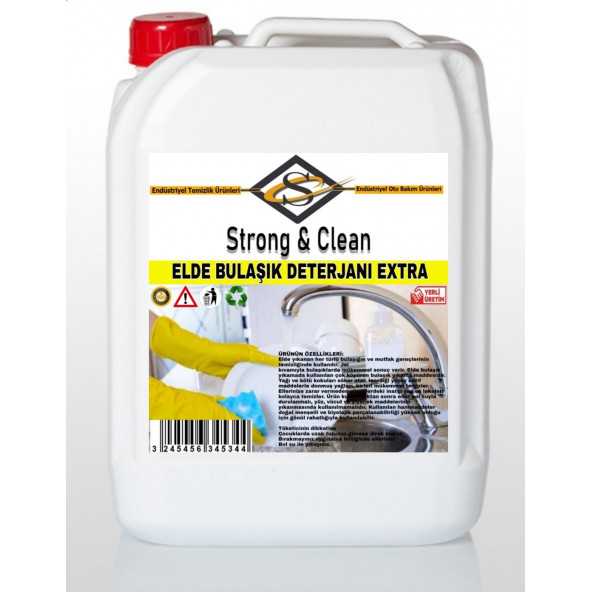 Elde Bulaşık Deterjanı Extra 5KG ürün görseli 1