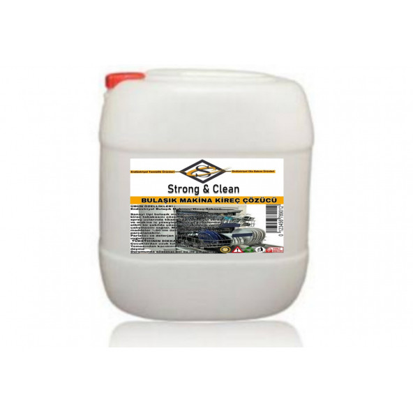 Bulaşık Makina Kireç Çözücü 30kg ürün görseli 1