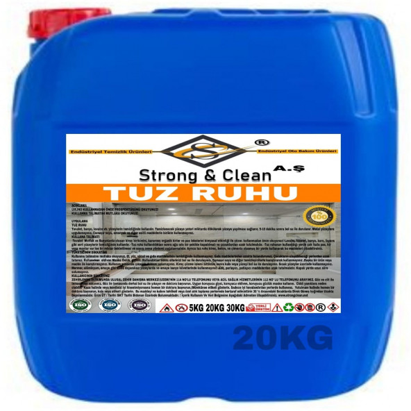 Tuz Ruhu 20KG - Resim 2
