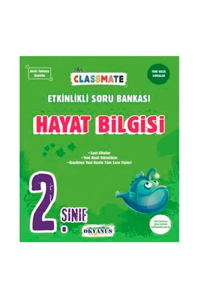 2. Sınıf Classmate Hayat Bilgisi Etkinlikli Soru ürün görseli 1