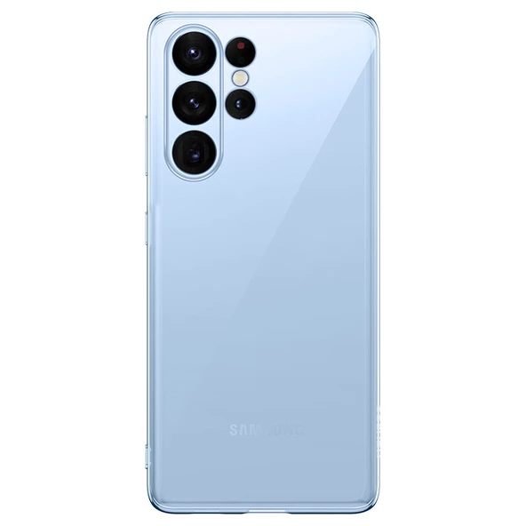 Gpack Samsung Galaxy S25 Ultra Kılıf Süper Silikon Kamera Korumalı Şeffaf ürün görseli 1
