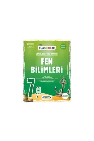 Okyanus Yayınları 7. Sınıf Classmate Fen Bilimleri Soru Bankası ürün görseli 1