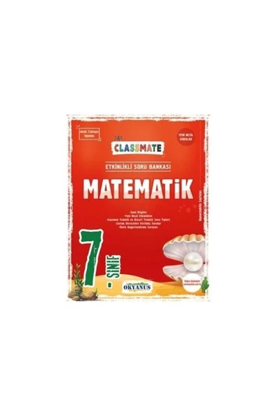 Okyanus Yayınları 7. Sınıf Classmate Matematik Soru Bankası ürün görseli 1