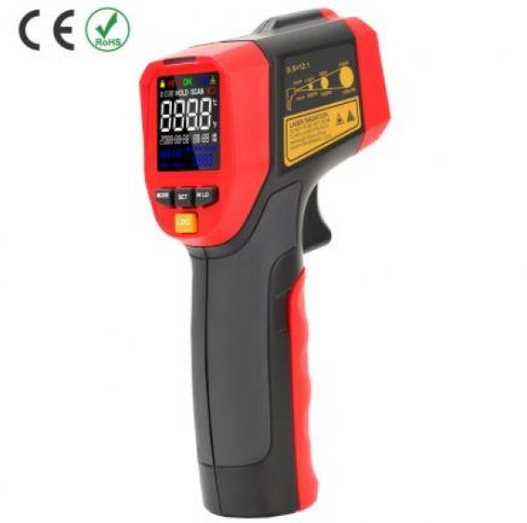Unı-t UT 302C+ İnfrared Termometre -32° / 1100° - Resim 4