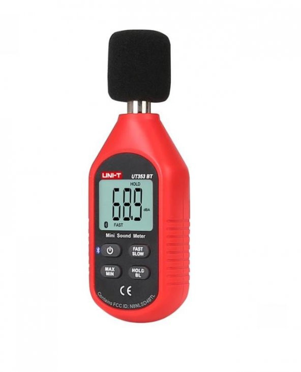 UNI-T UT 353BT Bluetooth Mini Ses Ölçer 30/130 Db Desibelmetre ürün görseli 1