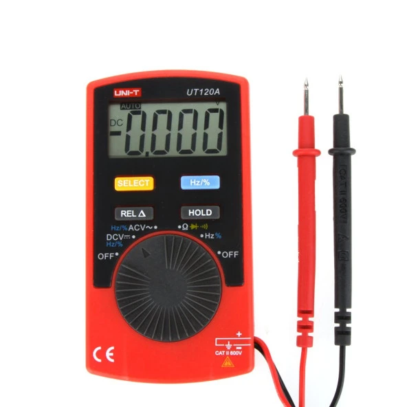 UNI-T UT 120A Cep Tipi Profesyonel Multimetre UT120A ürün görseli 1