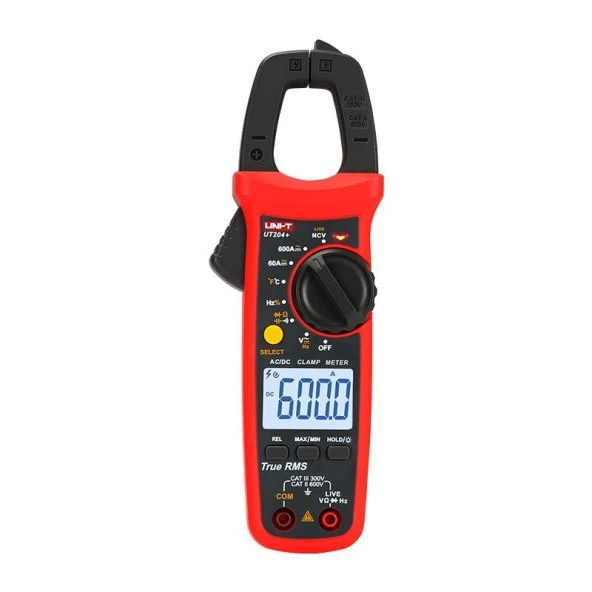 Unı-T Ut 204+ 600A Ac/Dc True Rms Ncv Pensampermetre ürün görseli 1