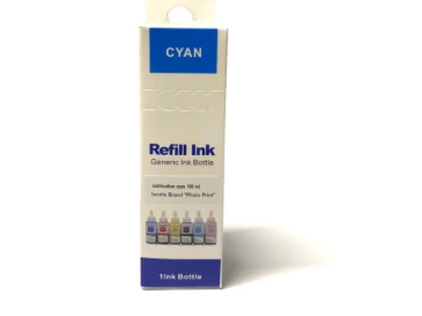 EPSON UYUMLU Sublimation Mürekkep Mavi 100 ML ürün görseli 1