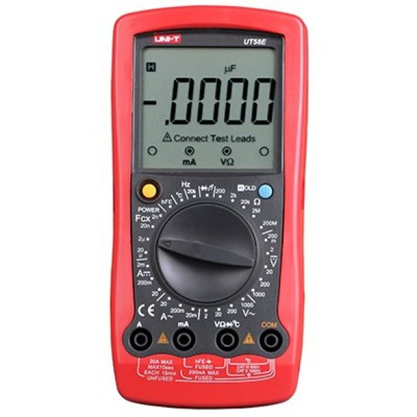 Unı-t Ut 58E Dijital Multimetre Ac/Dc 1000v 20a UT58E ürün görseli 1