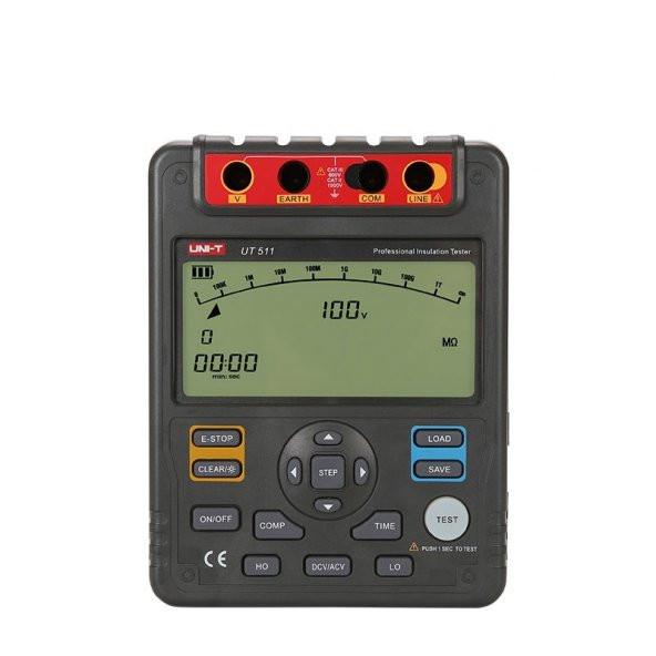 UNI-T UT 511 Endüstriyel İzolasyon Test Cihazı 1000V 10G Ohm ürün görseli 1
