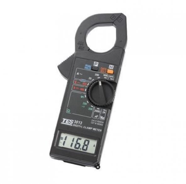 Tes 3013 600A AC Dijital Pensampermetre (Tes 3010 Yeni Modeli) ürün görseli 1