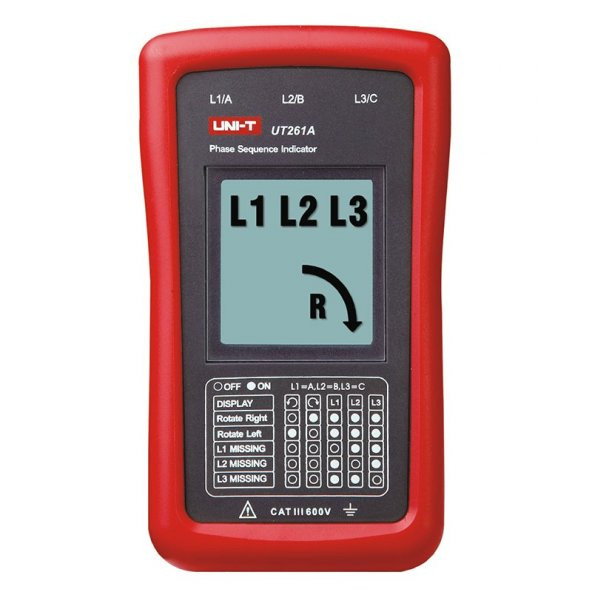 UNI-T UT 261A Dijital Faz Sırası Ölçer UT261A ürün görseli 1