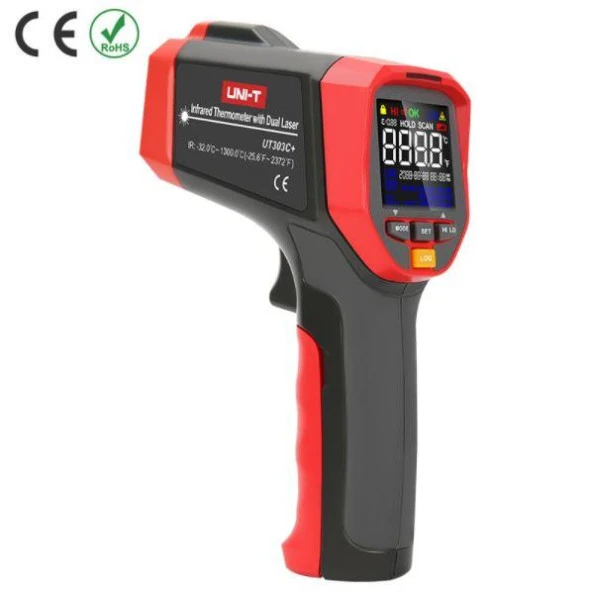 Unı-t Ut 303c+  İnfrared Termometre  -32° / 1300° ürün görseli 1