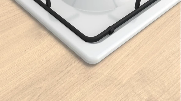 Bosch PBP6C2K80O Beyaz Ankastre Ocak - Resim 3