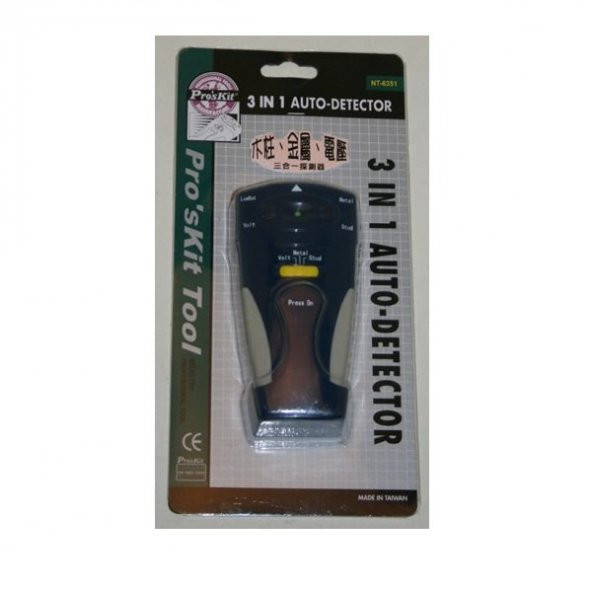 Proskit NT-6351 Metal Ahşap Otomatik Dedektör ürün görseli 1