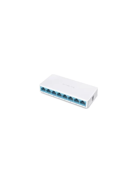 Mercusys MS108 8 Port 10/100 Mbps Switch ürün görseli 1