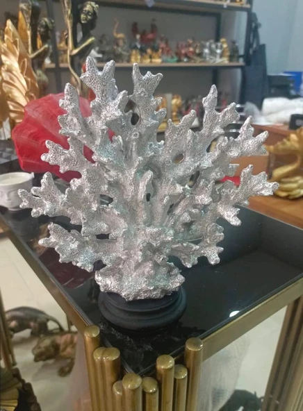 Dekotatif Şık Mercan biblo - Resim 4
