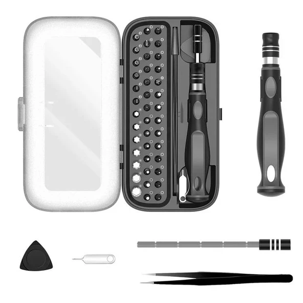 Kingsdun 48 Parçali Tasinabilir Mini Tornavida Seti KS-840059 ürün görseli 1