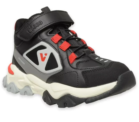 Vicco Healer Siyah Trekking Outdoor Spor Ayakkabı ürün görseli 1