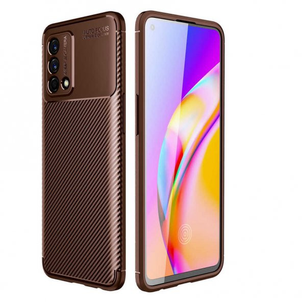 Oppo A74 4G Kılıf Elde Kaymayan Kamera Korumalı ürün görseli 1