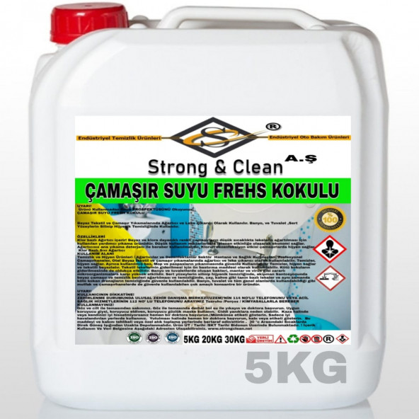 Çamaşır Suyu Fresh Kokulu 5kg ürün görseli 1