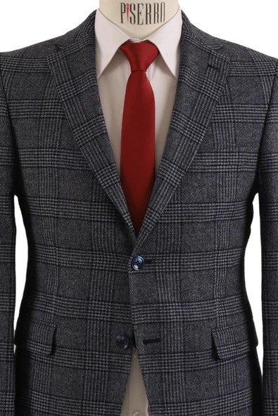 Tek Ceket Slim Fit - Resim 3