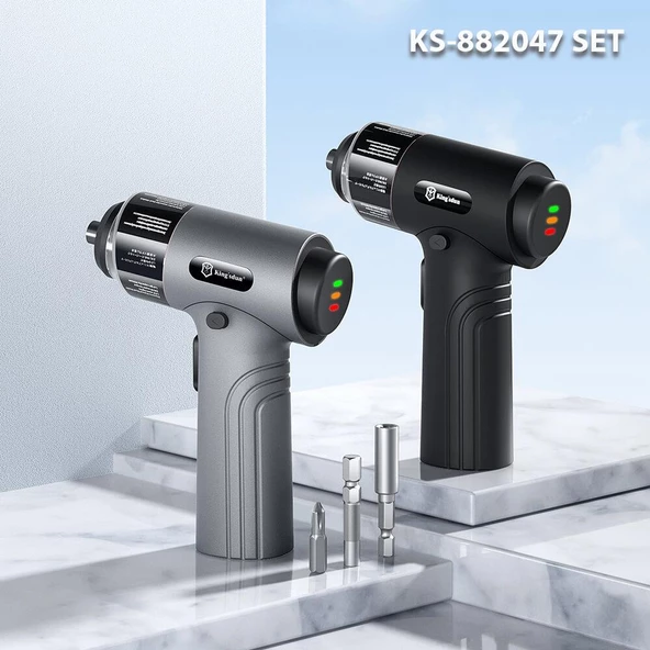 Kingsdun Sarjli Tornavida Seti 35 Parçali Manyetik Uç 5V 2500mAH ürün görseli 1