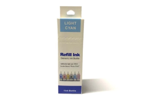 EPSON UYUMLU Sublimation Mürekkep LIGHT MAVİ 100 ML ürün görseli 1