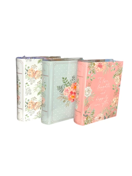 Yakut Desenli Kitap Hediye Kutusu 16 X 11 X 4 Cm ürün görseli 1